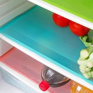9 Pack Refrigerator Mats,Washable Fridge Mats Liners Easy to