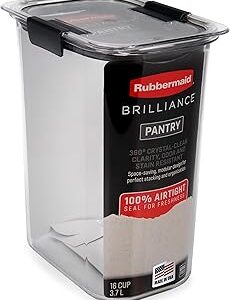 Rubbermaid Brilliance 16-Cup Airtight Food Storage Container