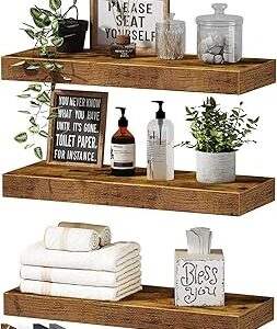QEEIG Floating Shelves for Wall Bathroom Shelf Bedroom Kitch