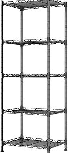 REGILLER 5-Wire Shelving Metal Storage Rack Adjustable